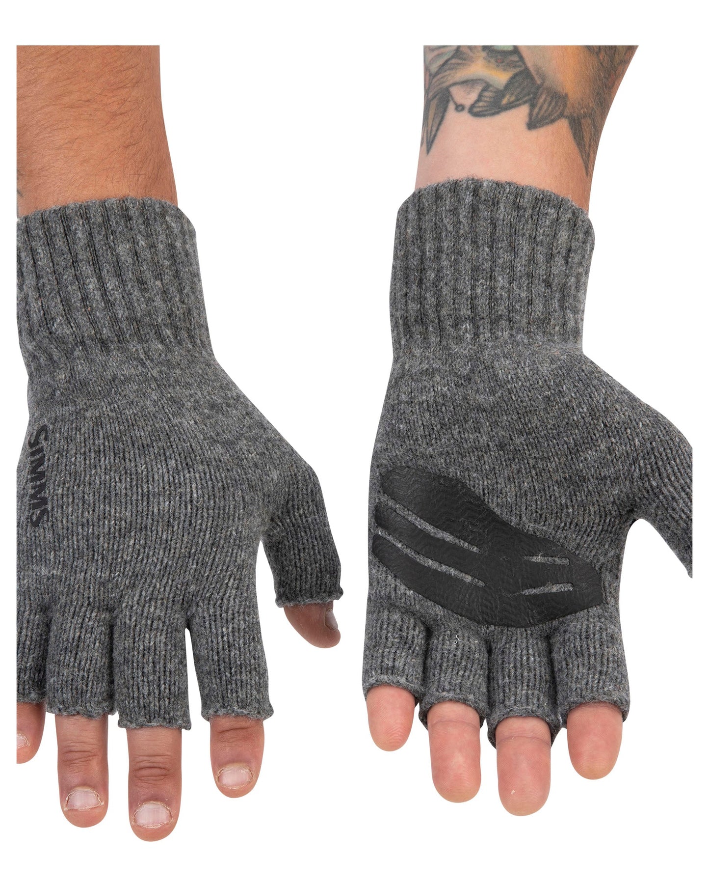 Simms Wool Half-Finger Gloves