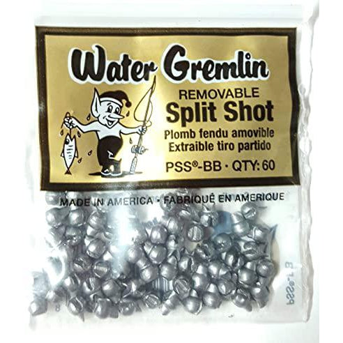 Water Gremlin Round Split Shot - Bb
