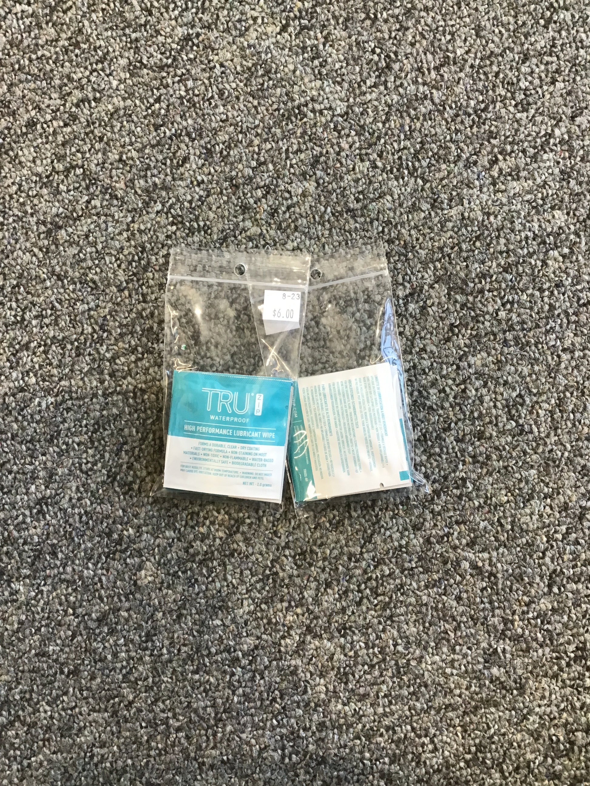 Tru Zip Waterproof High Performance Lubricant Wipe Northwest Fly Fishing Outfitters Tru Zip Waterproof High Performance Lubricant Wipe Northwest Fly Fishing Outfitters