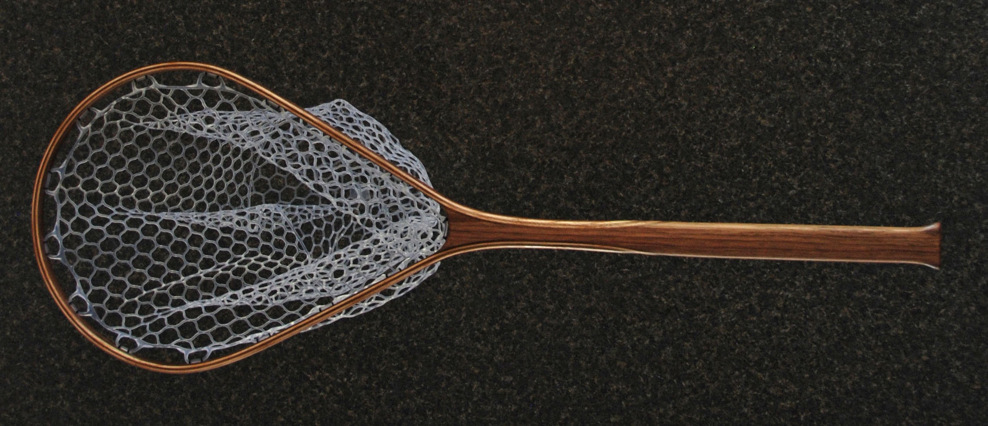 custom wooden fishing nets NWFFO Custom Wood Boat Net