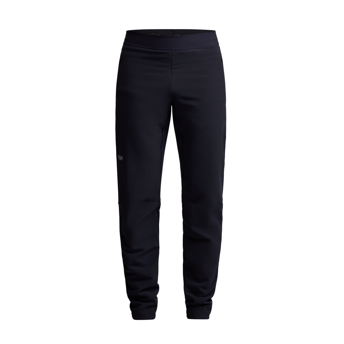 Black pants on a white background