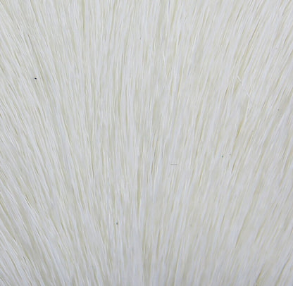 Hareline Deer Belly Hair Dyed Over White
