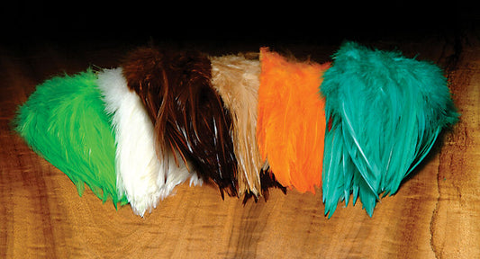Strung Chinese Saddle Hackle 5-7 Inches