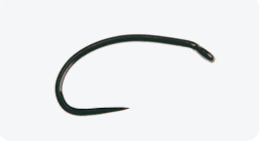 Ahrex Curved Nymph Barbless Hook