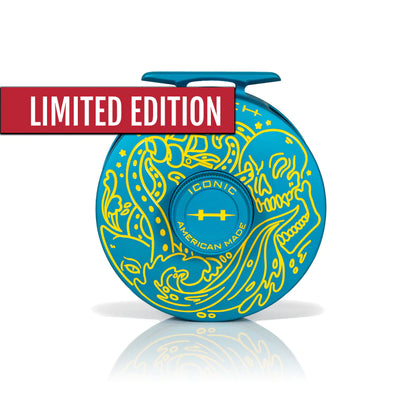 Hatch Custom Kraken 7+ Fly Reel. Perfect for steelhead, bass