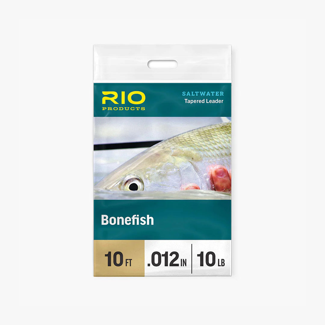 Rio Bonefish Leader 3 Pack, 10FT. 10 lb.