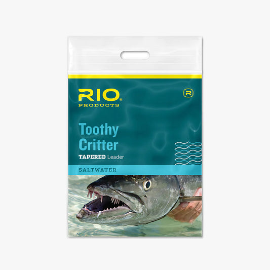 Rio Toothy Critter Tapered Leader 7.5 FT,  15 lb. Knottable Wire, 20 lb. Class