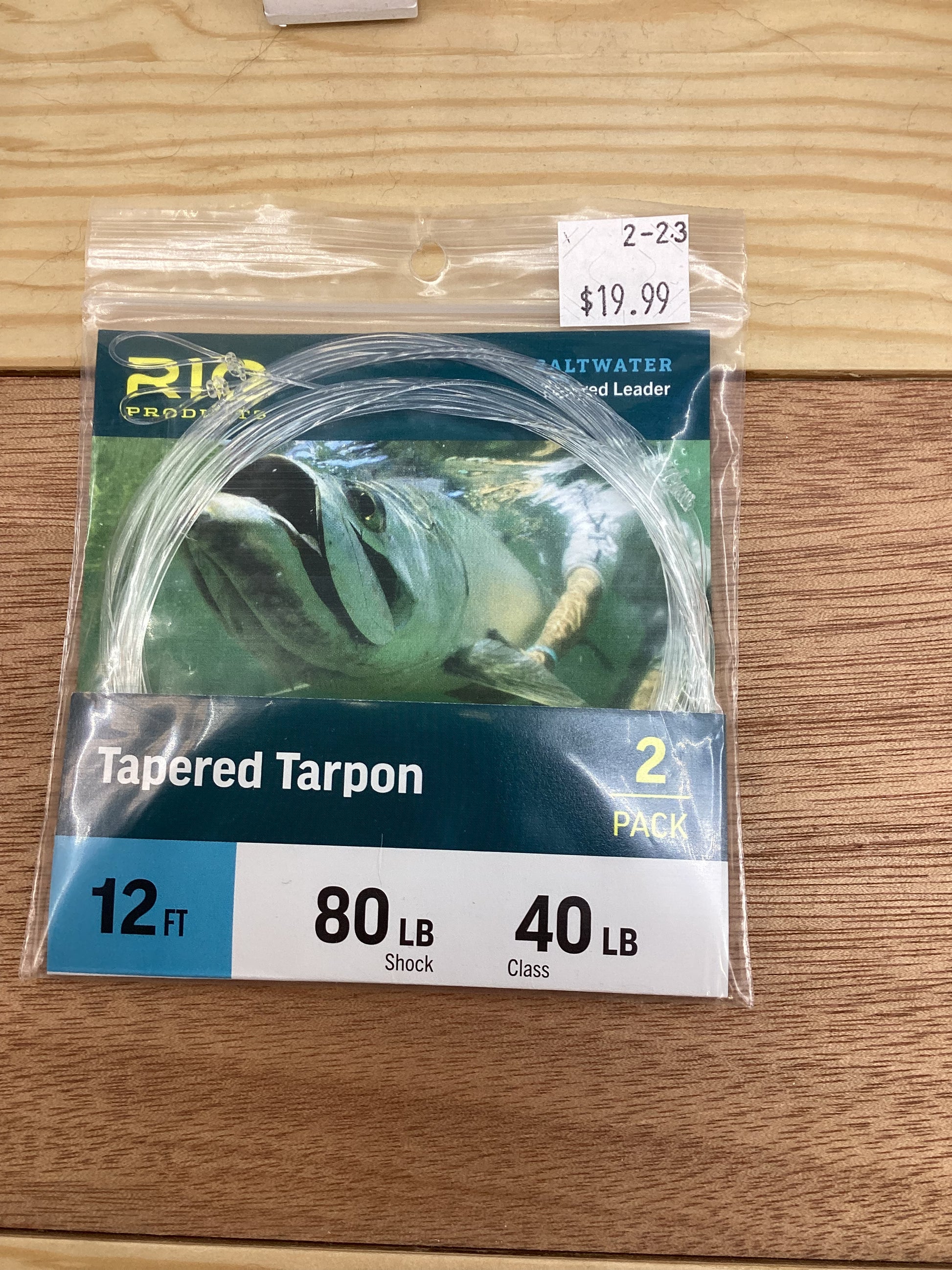 Rio Tapered Tarpon Leader 12FT. 80 lb. Shock 40lb. Class – Northwest Fly  Fishing Outfitters