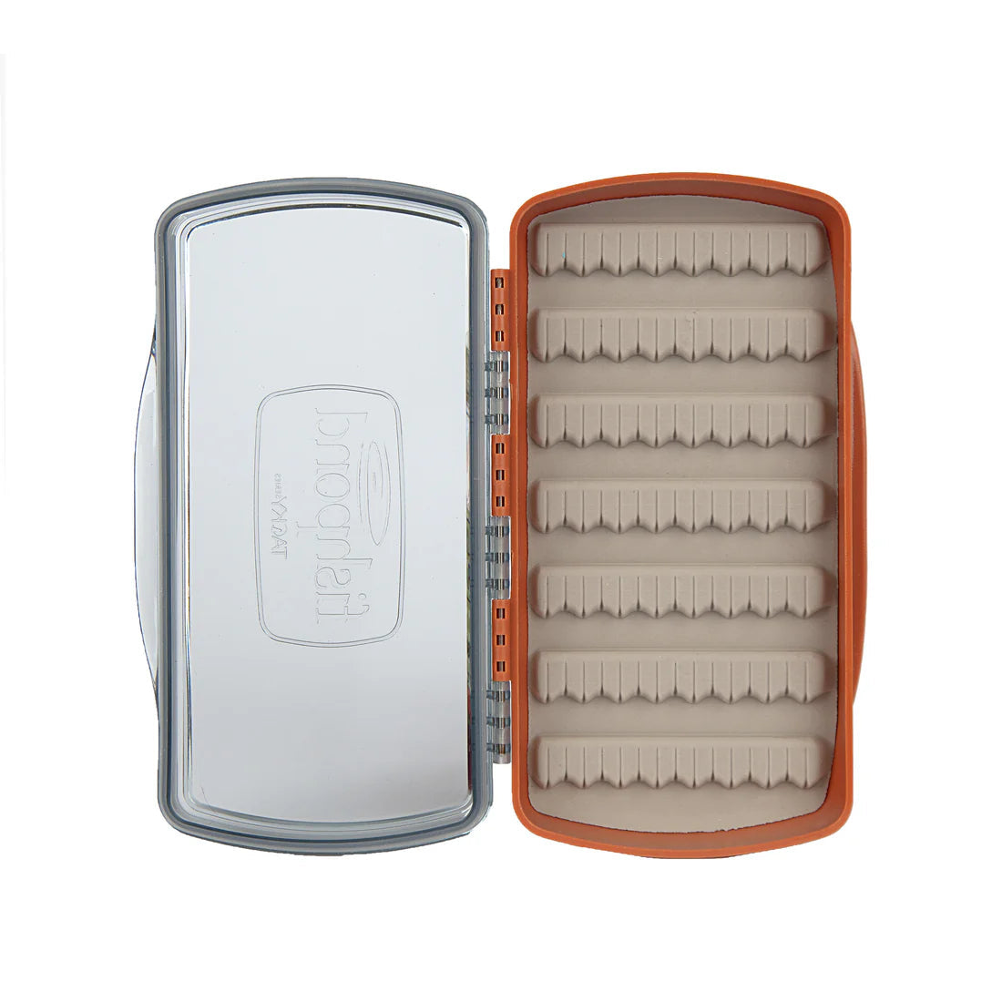 Fishpond Pescador Fly Box Clear - Burnt Orange