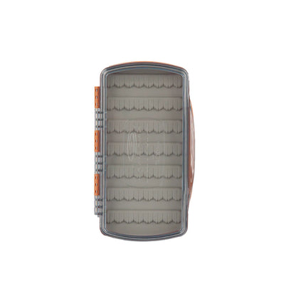 Fishpond Pescador Fly Box Clear - Burnt Orange