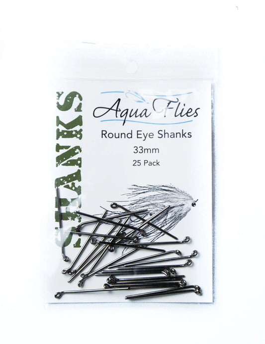 AquaFlies Round Eye Shanks