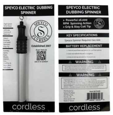 Electric Dubbing Spinner | Speyco