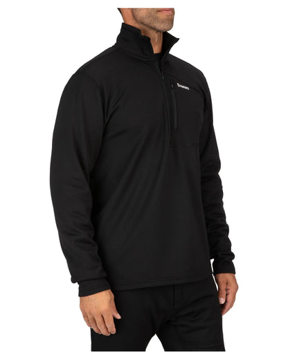 M's Thermal Qtr Midlayer Zip Top | Simms