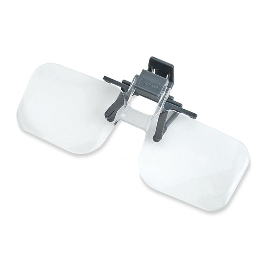 Clip and Flip Clip-On Wearable Magnifier