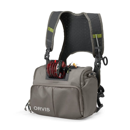 Orvis Chest Pack Sand Color Front View