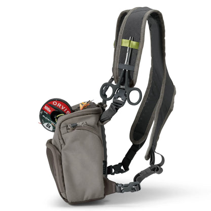 Orivs Chest Pack Sand Color Side View