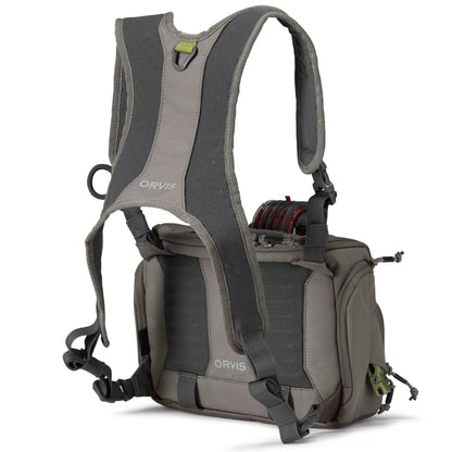Orvis Chest Pack Sand Color Rear View