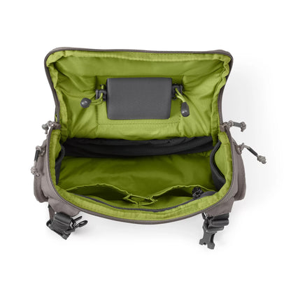 Orvis Chest Pack Sand Color Top Open View