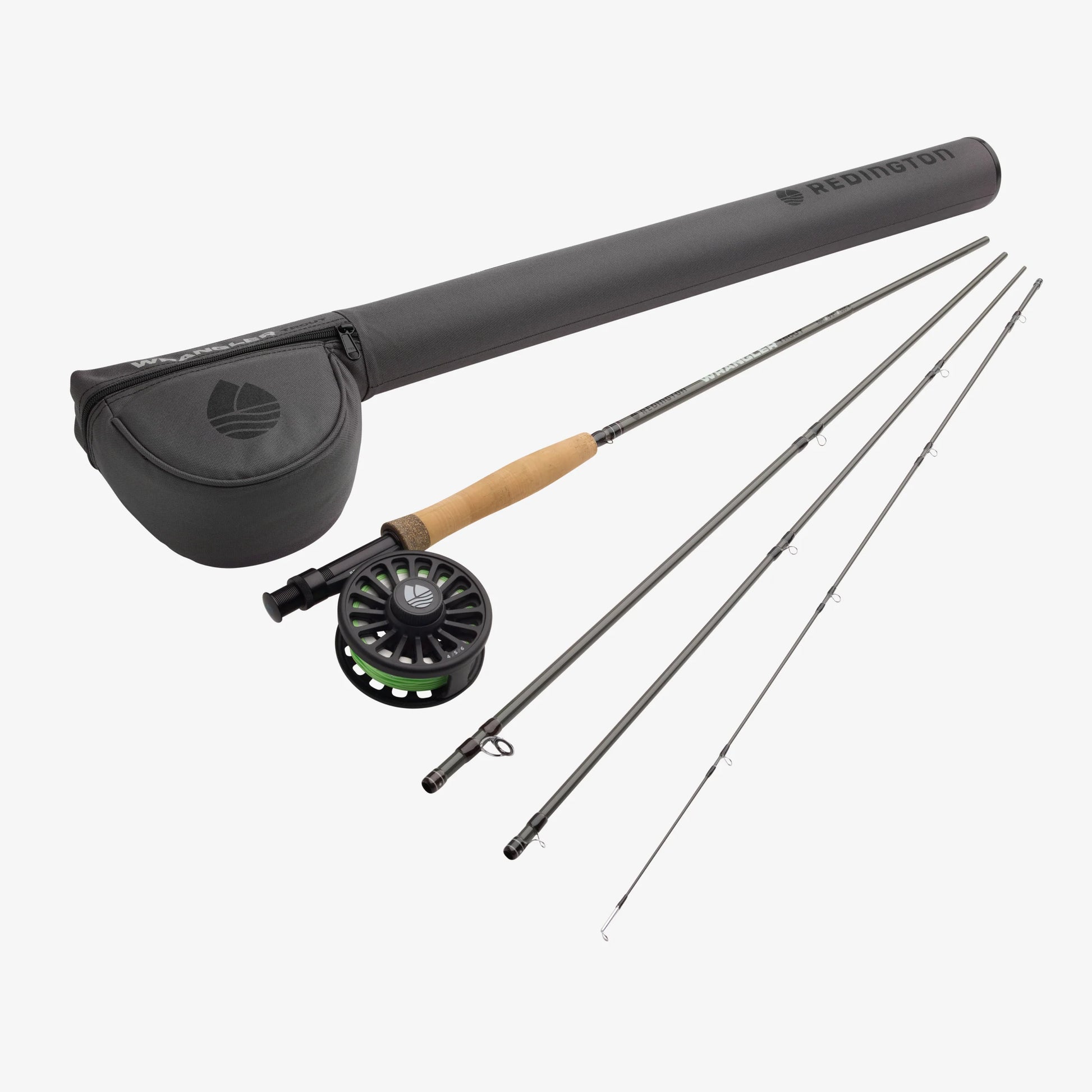 best trout spinning rod reel combo Wrangler Trout Kit - 590-4