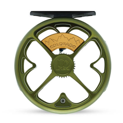 Ross Reels Colorado Matte Olive Reel