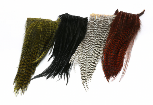 Hareline Bugger Hackle Patches