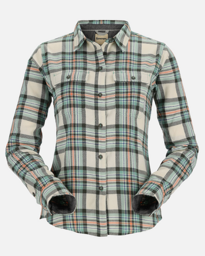 Simms Womans Santee Flannel Shirt