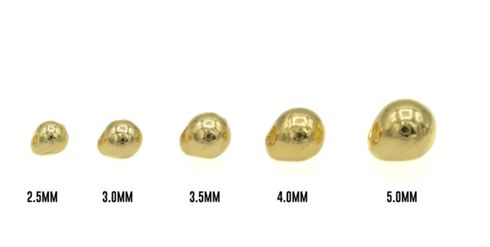 Tungsten Jig Bomb Beads