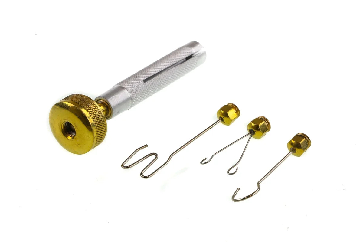 Hareline Dubbing Spinner Set With Hair Packer